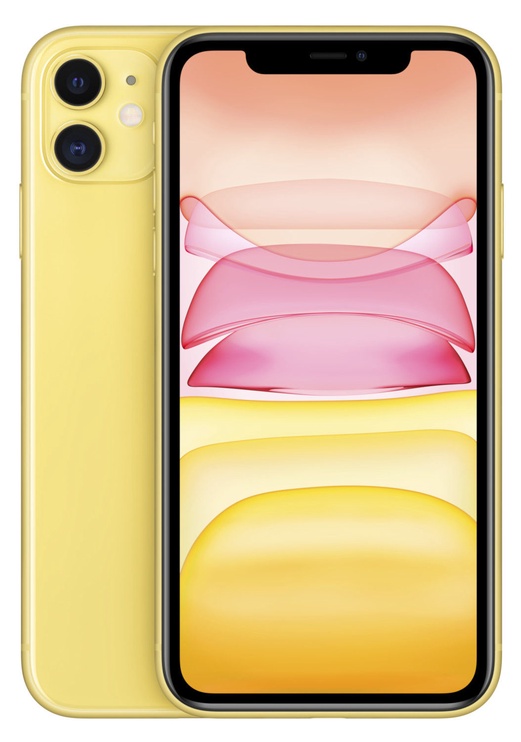 Мобильный телефон Apple iPhone 11, желтый, 4GB/128GB