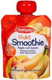 Semper Smoothie From 6 Months 90g Apple & Banana