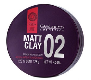 Salerm Matt Clay Medium Hold Matte Clay 125ml