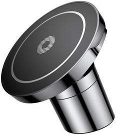 Telefono laikiklis Baseus Magnetic Universal With Wireless Charger Black