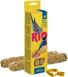 Nūjiņa Mealberry Rio Sticks For Budgies & Exotic Birds Flower Honey 2x40g