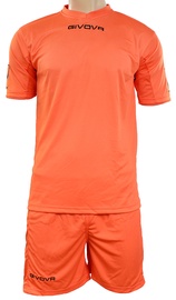 Givova Sports Wear Kit MC Orange XL
