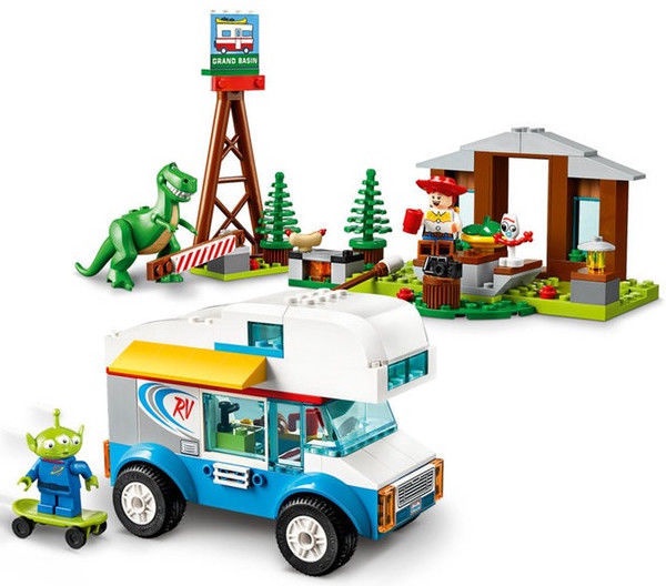 Konstruktorius LEGO Žaislų istorija 4 Atostogos namelyje ant ratų 10769, 178 vnt.