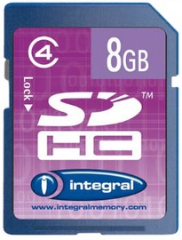 Integral 8GB SDHC Class4