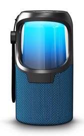 Bezvadu skaļrunis Xblitz Glow, zila/melna, 10 W