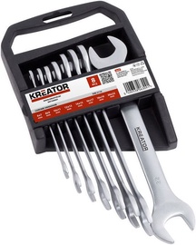 Двухсторонний гаечный ключ Kreator KRT500001 DBL Opened Spanner Set 8pcs