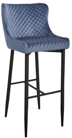 Барный стул Signal Meble Hoker Colin B H-1 Velvet Grey/Black, 1 шт.