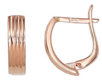Diamond Sky Gold Earrings Megan II