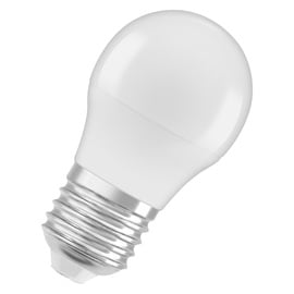 Лампочка Osram LED, P45, теплый белый, E27, 5.5 Вт, 470 лм