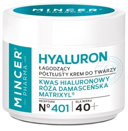 Sejas krēms sievietēm Mincer Pharma Hyaluron, 50 ml, 40+