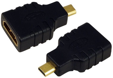 Adapter Logilink HDMI to HDMI-micro Micro HDMI male, HDMI female