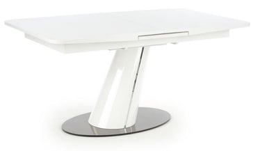Обеденный стол c удлинением Halmar Odense, белый, 1600 мм x 900 мм x 760 мм