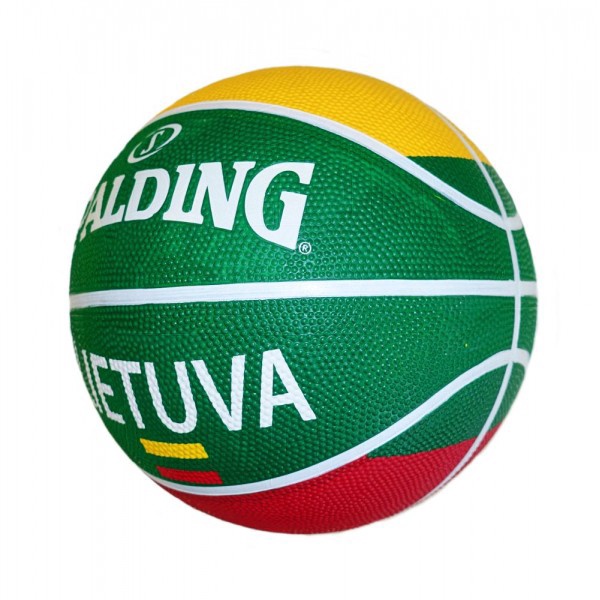 Krepšinio kamuolys Spalding Lietuva 83428Z, dydis 7 - Senukai.lt