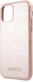 Guess Iridescent Back Case For Apple iPhone 11 Pro Max Rose Gold
