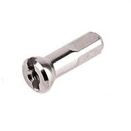 Sapim Polyax Brass Nipple 12mm 14G (2mm) Silver