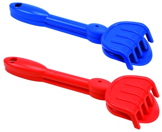 Smilšu kastes rotaļlietu komplekts Ecoiffier Rake + Shovel, zila/sarkana, 3000 mm