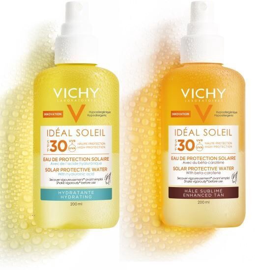 vichy ideal soleil hydrating spf 30 solar protective water