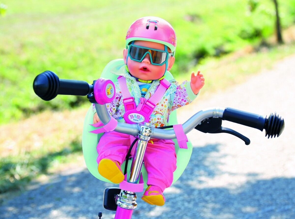 baby born bike seat