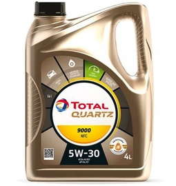 Motoreļļa Total Quartz Future NFC 9000 5W - 30, sintētiskais, vieglajam auto, 4 l