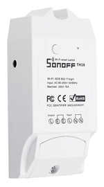 Išmanusis jungiklis su temperatūros bei drėgmės stebėjimu Sonoff TH16, 3500W, 230VAC
