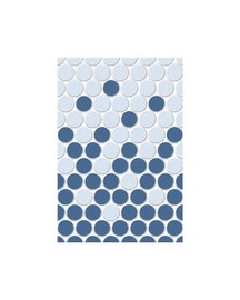 Keraminės dekoruotos sienų plytelės Bleiz 2, 40 x 27.5 cm