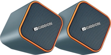 Canyon CNS-CSP203 2.0 Speakers Dark Grey/Orange