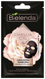 Veido kaukė Bielenda Camellia Oil Luxurious Sheet Mask, 1 vnt.