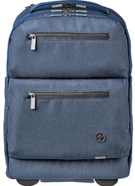 Portatīvā datora mugursoma Wenger Rolling Laptop Backpack, zila, 15.6"