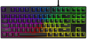 Klaviatūra Krux Atax PRO RGB EN, melna