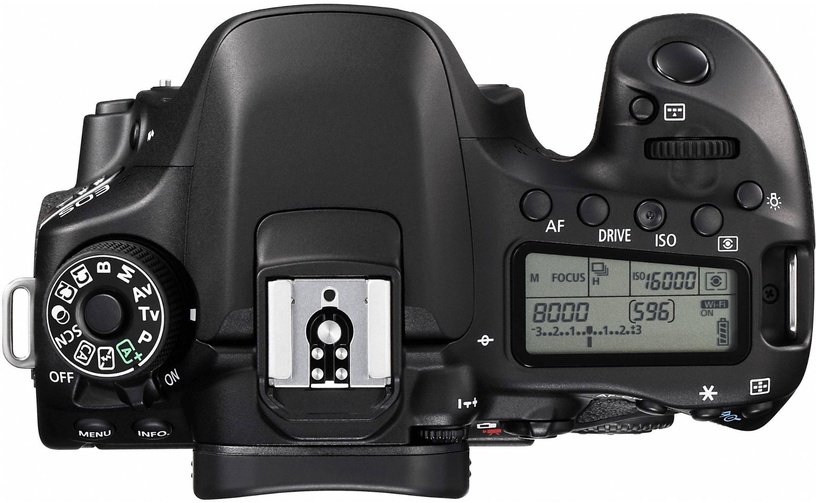 Veidrodinis fotoaparatas Canon EOS 80D + EF-S 18-55mm f/4-5.6 IS STM