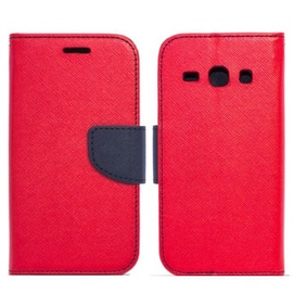 Telone Fancy Diary Bookstand Case For Nokia 6.1/6 2018 Red/Blue