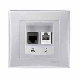 Kontaktdakšiņu savienotājs Schneider Electric Sedna SDN5100260 Aluminium