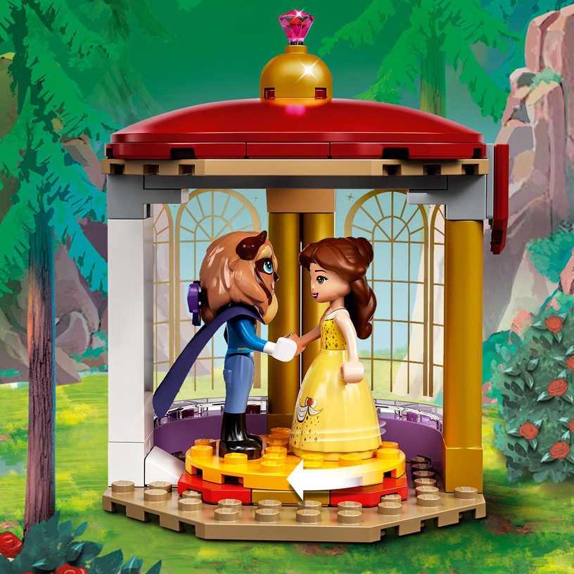 Konstruktor LEGO® │ Disney Bella ja Koletise loss 43196, 505 tk