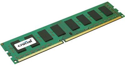 Operatyvioji atmintis (RAM) Crucial CT51264BD160BJ, DDR3 (RAM), 4 GB, 1600 MHz
