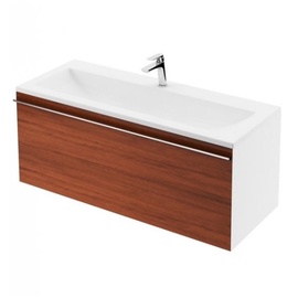Praustuvo spintelė Ravak, Clear SD 1000 balta/tamsus riešutas