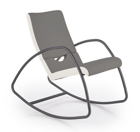 Halmar Balance Rocking Chair White/Grey