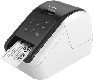 Принтер этикеток Brother QL-810W, 1120 г, белый/черный
