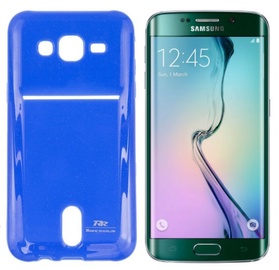 Roar Pocket Jelly Case For Samsung G925 Galaxy S6 Edge Blue