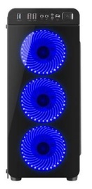 Natec Irid 300 Midi Tower Black/Blue