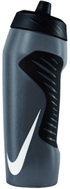 Dzeramā ūdens pudele Nike N000352408424, melna, 0.7 l