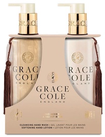 Grace Cole Ginger Hand Care Duo 300ml Oud Accord & Velvet Musk
