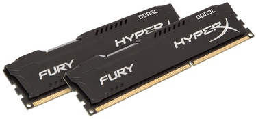 Kingston 16GB 1600MHz DDR3L CL10 HyperX Fury Black KIT OF 2 HX316LC10FBK2/16