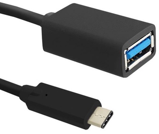 Qoltec Cable USB / USB Black 0.5m