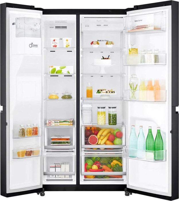 Холодильник двухдверный LG GSL761MCZE