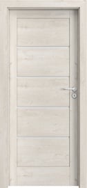 Полотно межкомнатной двери Porta Verte Home G4 Verte Home G4, левосторонняя, скандинавский дуб, 203 x 64.4 x 4 см
