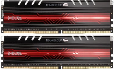 Operatyvioji atmintis (RAM) Team Group Delta Red LED, DDR4, 32 GB, 3000 MHz