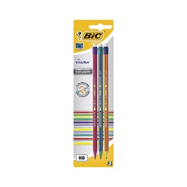 Карандаши Bic 890276, HB, серый, 3 шт.