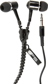 Ausinės FreeStyle Zip Universal Headphones Black