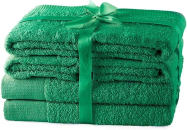 Käterätikute komplekt vanni AmeliaHome Amari 23862, roheline, 6 tk