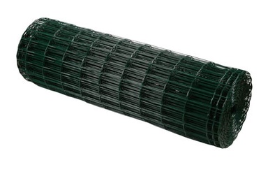 Metināts siets Garden Center, 2.5 mm x 100 x 50 x 120 cm, 25 m, cinkots/pvc